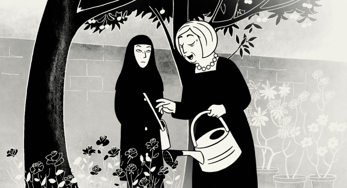 iranrol-fekete-feheren-megkesett-emlekezes-marjane-satrapira